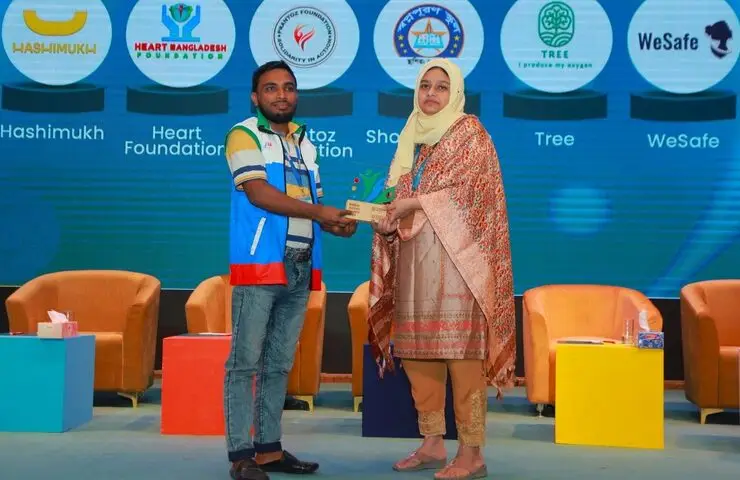 Receiving the Policy Action Award 2024