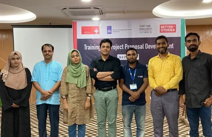 Training on project proposal development